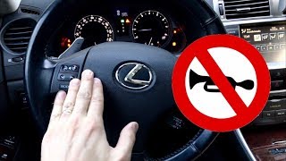 How to fix broken horn on your car.