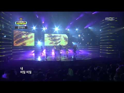 Girls Day - Don't forget me, 걸스데이 - 나를 잊지마요, Show Champion 20121113