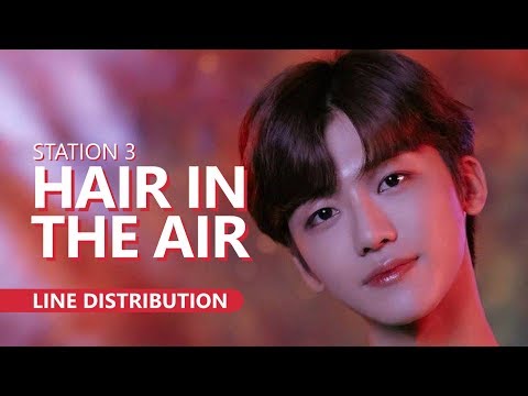 [STATION 3] 예리X런쥔X제노X재민 - HAIR IN THE AIR | Line Distribution
