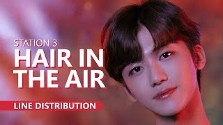 [STATION 3] 예리X런쥔X제노X재민 - HAIR IN THE AIR | Line Distribution