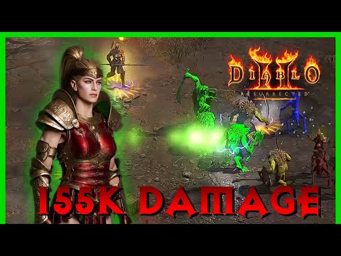 Diablo 2 Resurrected - Poison Javazon Build Showcase, Guide