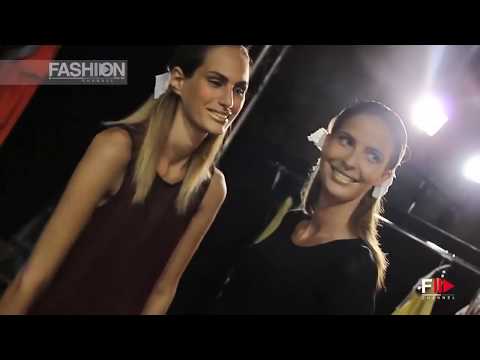 AIGNER Backstage and Interview Spring Summer 2014 Milan HD by Fashion Channel