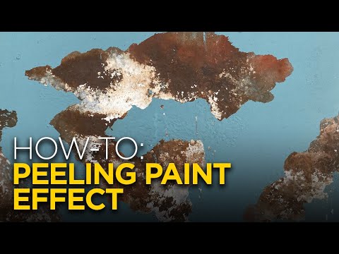 How to make a Realistic Peeling Paint Effect