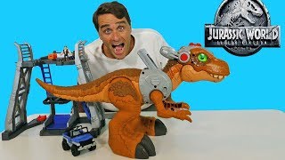 Imaginext Jurassic World Jurassic Rex  ! || Toy Review || Konas2002
