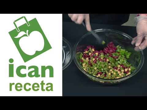 ICAN Receta - Ensalada de 3 Frijoles
