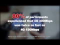 SingTel 4G 300Mbps Speed Test - YouTube