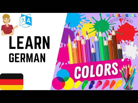 Learn the COLORS in German
