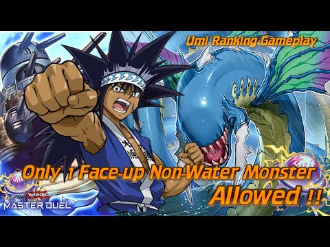 Combo with 1 card !!!Auto Surrender !!You must try Umi Control Combo!/游戏王Master Duel