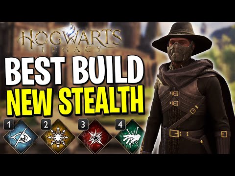 New STEALTH Build In Hogwarts Legacy | Hogwarts Legacy Stealth Build (Invisibility)