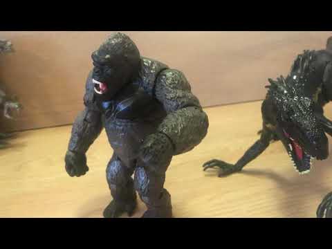 Kong battle indoraptor ( stop motion animation )