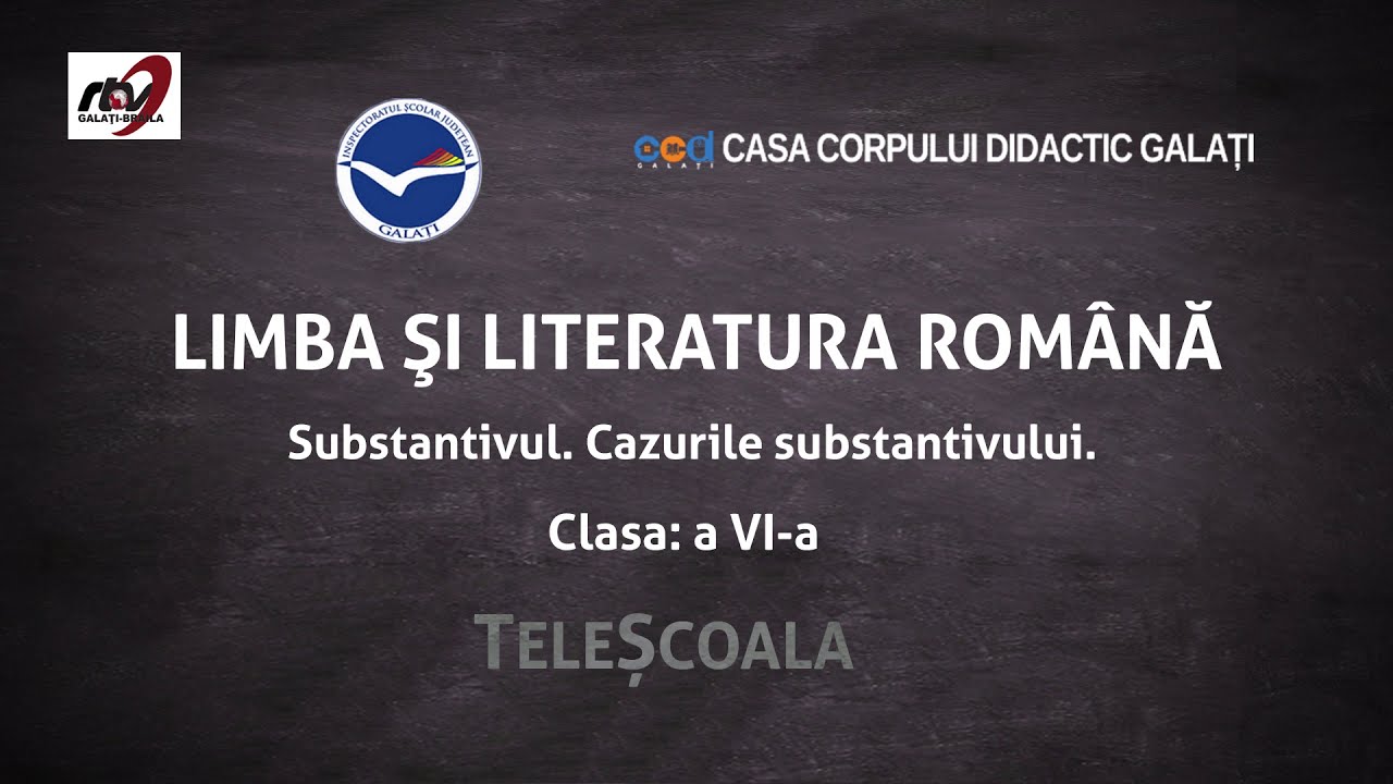 Watch Precizeaz? Modul ?i Timpul Verbelor Din Textul De Mai Jos Now Limba Român? - Clasa a 6-a -Substantivul. Cazurile substantivului