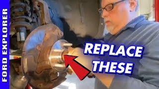 06-10 Ford Explorer Front Wheel Hub Bearing Assembly Replacement