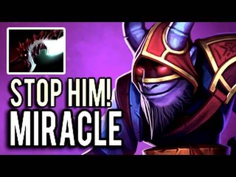 Miracle- Noob Pick Riki! Machine Gun Rikimaru with 32 Kills! Please Stop HIM! 9k MMR 7.04 Dota 2