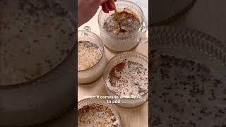 How to make perfect overnight oats every time! // @kalejunkie #shorts