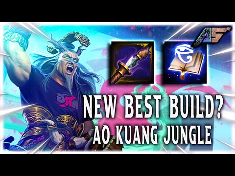This HIDDEN BLADE Ao Kuang build goes CRAZY! - SMITE Ao Kuang Jungle Conquest Gameplay