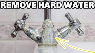 How To Remove Hard Water From Sink Faucets (Easy Cleaning Hacks) | Teach Me How To Clean