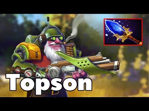 Topson Sniper AGHANIM'S SCEPTER Build