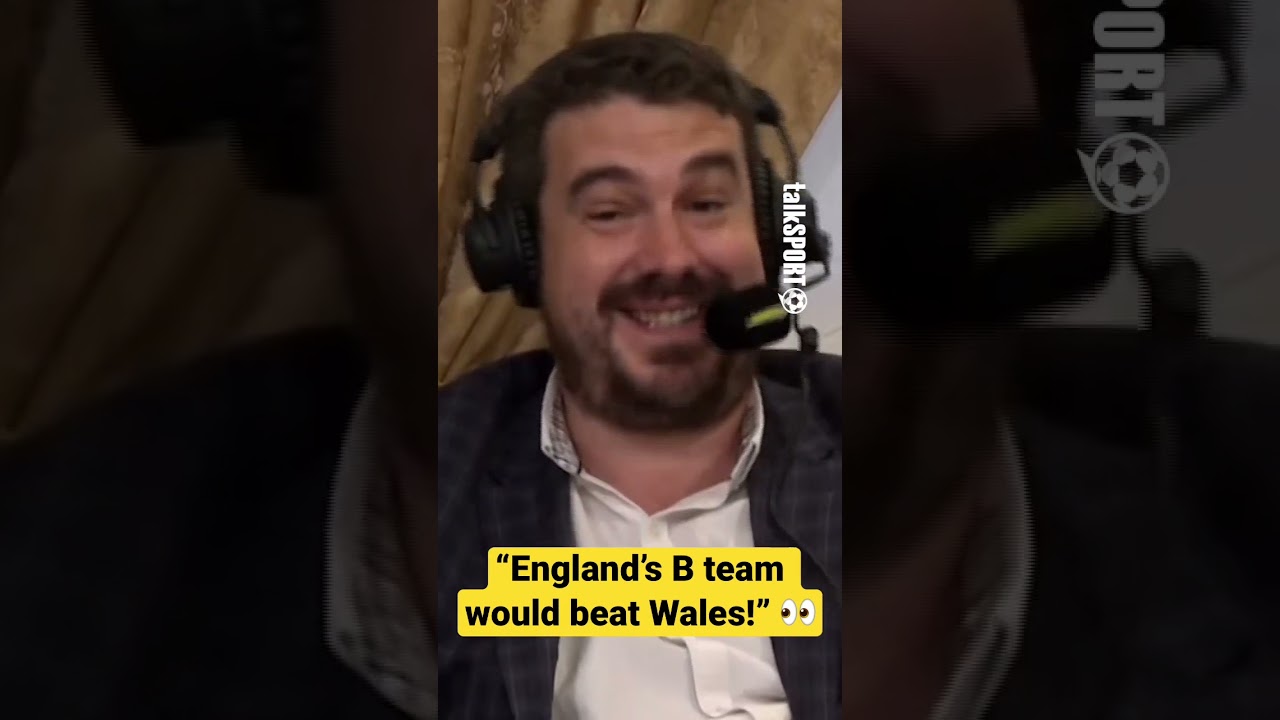 Alex Crook says England’s ‘B’ Team could beat Wales! 👀😮 #wales #england #talksport #worldcup
