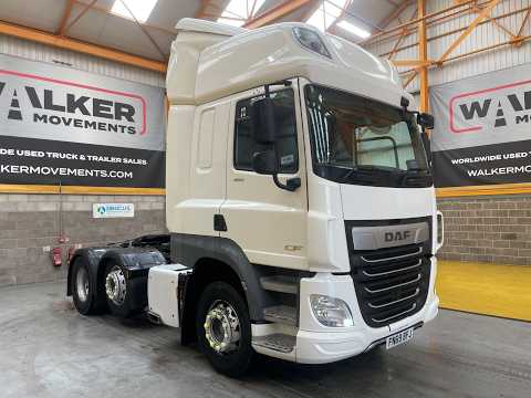 New In Stocklist For Sale: DAF CF480 *EURO 6* SPACE CAB 6X2 TRACTOR UNIT – 2019 – FN69 BFJ