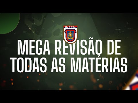 Mega Revisão de Véspera - EsPCEx 2026