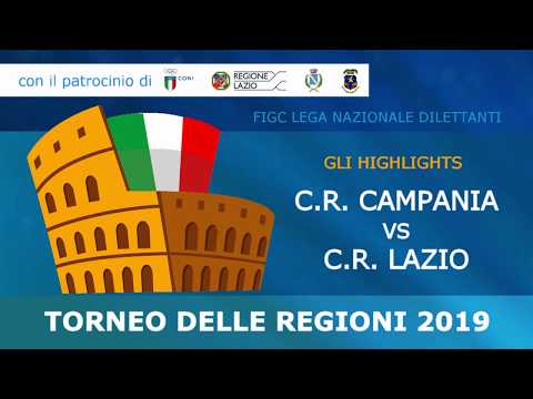 2° Turno del Torneo delle Regioni 2019 - Campania-Lazio