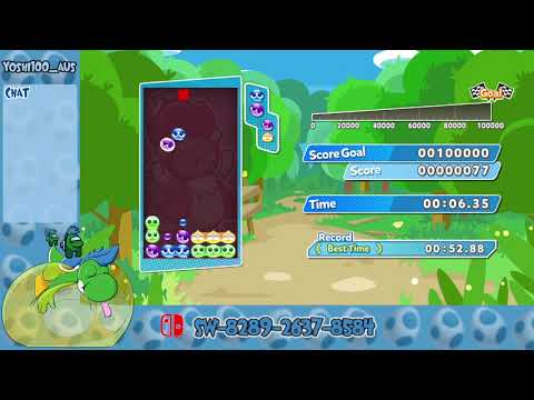 Training + vs acliv, ft20!! [Puyo Puyo Champions]