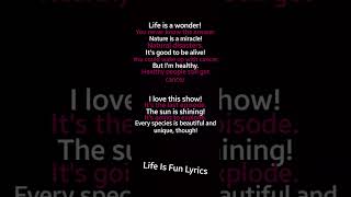 Life is Fun lyrics