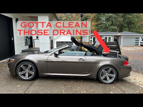 First 5 months of ownership & BMW E64 drains maintenance.