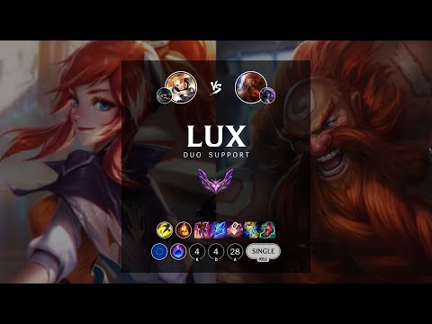 Lux Support vs Gragas - EUW Master Patch 12.19