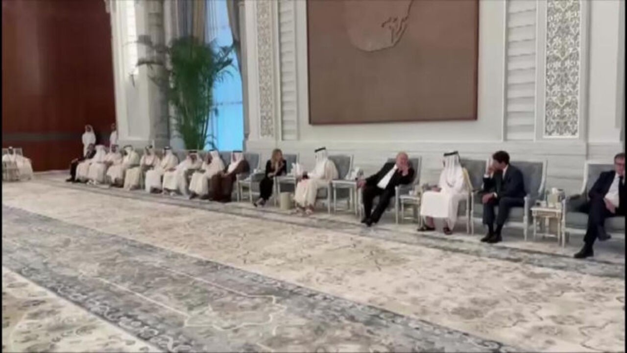 Meloni a Doha per cerimonia funebre dell'Emiro Padre Al Thani