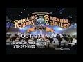 Ringling Brothers Barnum Bailey Circus Still The Greatest Show On Earth 1998 TV Commercial HD