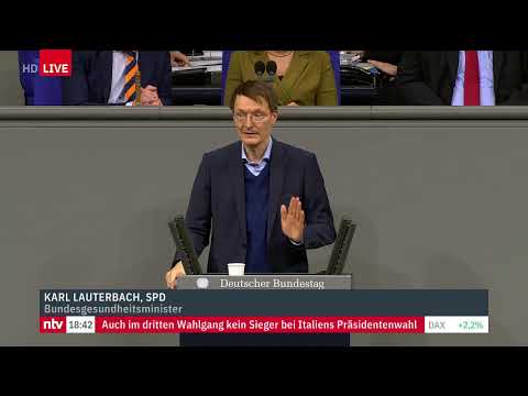 Corona LIVE: Lauterbach äußert sich bei der Diskussion zur Impfpflicht im Bundestag