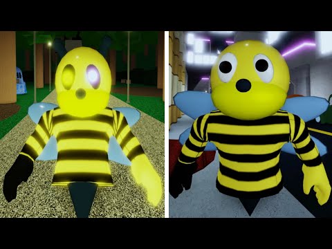 Roblox Piggy INFECTED VS NON-INFECTED BEE Jumpscare! Roblox Piggy 2