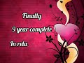 Finally 9 Year Complete Love Anniversary Today ️ Shorts Viral