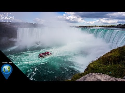 Thundering Magnificence of Niagara Falls | 360 VR Virtual Travel | Travel Clips 360