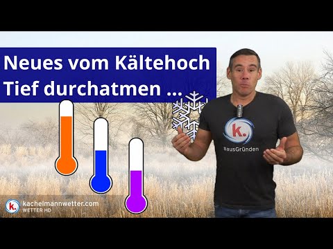 Neues vom Kältehoch - erstmal tief durchatmen ...