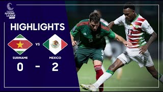 Download lagu Concacaf Nations League 2023 Suriname v Mexico | Highlights mp3