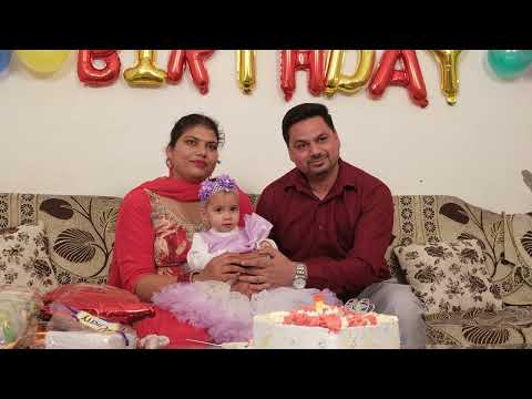 CAKE Cutting - Happy 1st Birthday KEERAT - PRINCE MAHEY PHOTOGRAPHY 