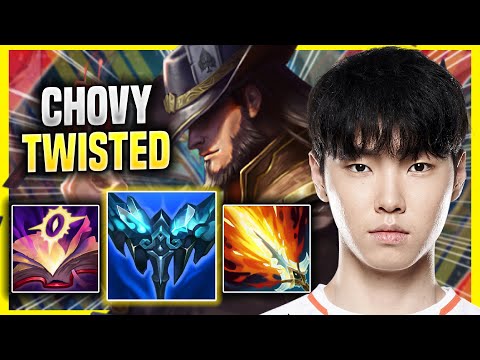 CHOVY DESTROYING WITH TWISTED FATE! - GEN Chovy Plays Twisted Fate MID vs Sylas! | Season 2022