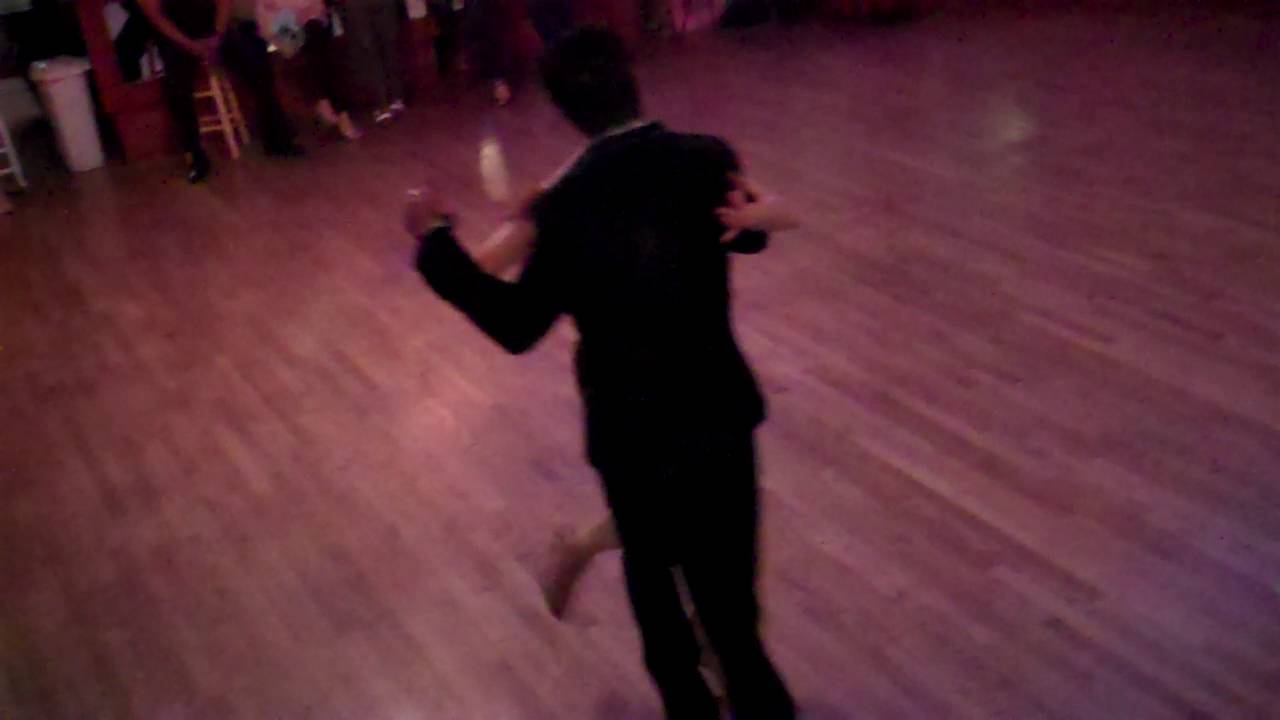 Cristian Correa Y Leah Barsky at La Romeria Milonga 05 24 2016 Vals