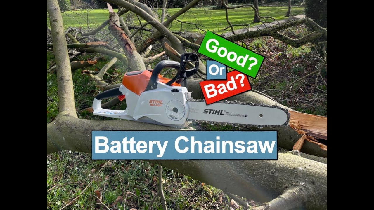 STIHL MSA 220C Battery Chainsaw, is it any good