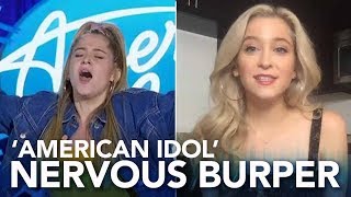 'Nervous burper' gets golden ticket on American Idol