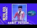 Sumit Pathak | Nepal Idol Performance | Kun Maya Sadar Bho | Nepal Idol Season 2 | Nepal Idol