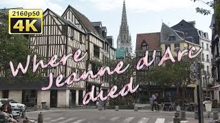 Rouen, a walk through the historic center - France 1080p50 Travel Channel