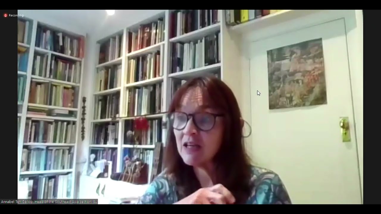 British Library doesnt have any acehnese manuscript - Annabel Teh Gallop