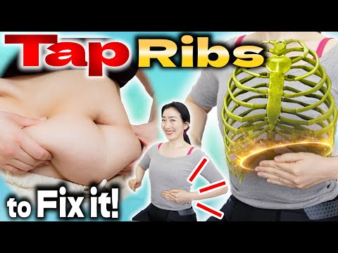 Tapping Ribs 100 times a Day Secrets Slimming Hormones to Lose Weight and Stomach Fat