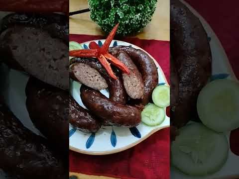 Homemade pork sausages are healthy, delicious and without preservatives!Want to know how to make it?