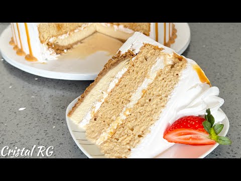 Receta Pastel dulce de leche tres leches con pay de queso