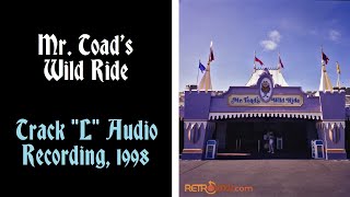 Mr. Toad&#39;s Wild Ride (WDW) - Left Track - HQ Binaural Audio Recording, 1998