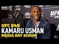 UFC Champ Kamaru Usman Says He's True American Opposite Colby Covington's Gimmick - MMA Fighting